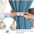 thumbnail image 2 of ORUYROP 8 PCS Magnetic Curtain Tiebacks, European Style Convenient Drape Tie Backs, Decorative Drape Tie Backs Holdback Holder for Window Draperies, No Tools Required for Christmas Home Holida, 2 of 6