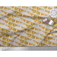 thumbnail image 2 of Soimoi Poly Crepe Fabric Crocodile Kids Print Fabric by Yard 52 Inch Wide, 2 of 3