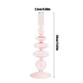 thumbnail image 2 of Glass Vase Creative Boho Style Flower Vase For Wedding Dinner Party Living Room Office Decor, 2 of 14