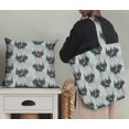 thumbnail image 5 of Soimoi Green Poly Georgette Fabric Wolf & Landscape Nature Print Fabric by Yard 42 Inch Wide, 5 of 5