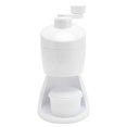 thumbnail image 1 of Rasoir à Glace à Manivelle en Acier Inoxydable 420, Cône de Neige Rasé Manuel, Machine à Slush pour la Maison, l'Extérieur et un Usage Commercial avec Bol, 1 of 7