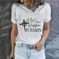 thumbnail image 1 of EGNMCR Chemise de Pâques pour Femmes Imprimé de Pâques Manches Courtes Décontracté Ample Col Rond T-Shirts pour Femmes, 1 of 5