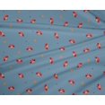 thumbnail image 4 of oneOone Polyester Lycra Fabric Dot & Chinese Hand Fan Fashion Printed Craft Fabric BTY 56 Inch Wide, 4 of 4