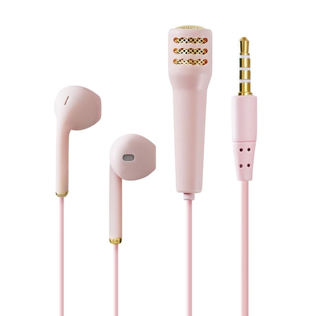 ruzhgo 3.5mm Live Phone Wired Microphone Mini Microphone for Mobile Phone Laptop Notebook No.1