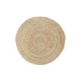 thumbnail image 1 of Plain Round Rope Jute Braided Placemat 14 X 14 - Set of 12, 1 of 3