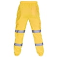 thumbnail image 2 of UAMVSH Reflective Safety Pants for Men Plus Size Waterproof Work Overalls Safety Cargo Pants Classic Workwear with Pockets(X-LargeYellow), 2 of 2