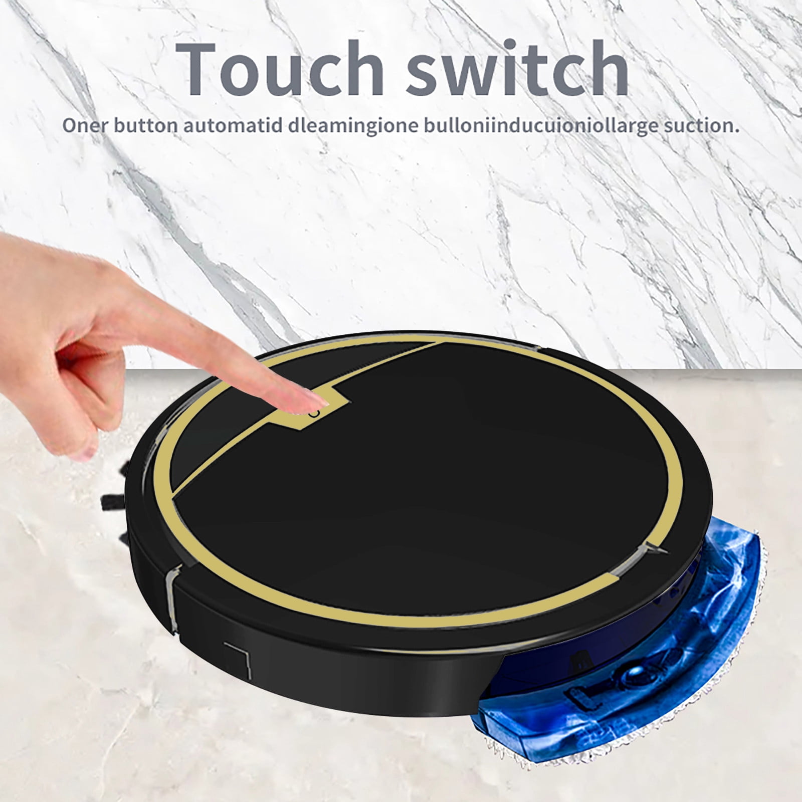 Aidoshy Robotic Vacuum Intelligent Cleaning Robot Sweeping Robot Automatic Robot Vacuum Cleaner Wet And Dry Mopping Cleaner,Clearance