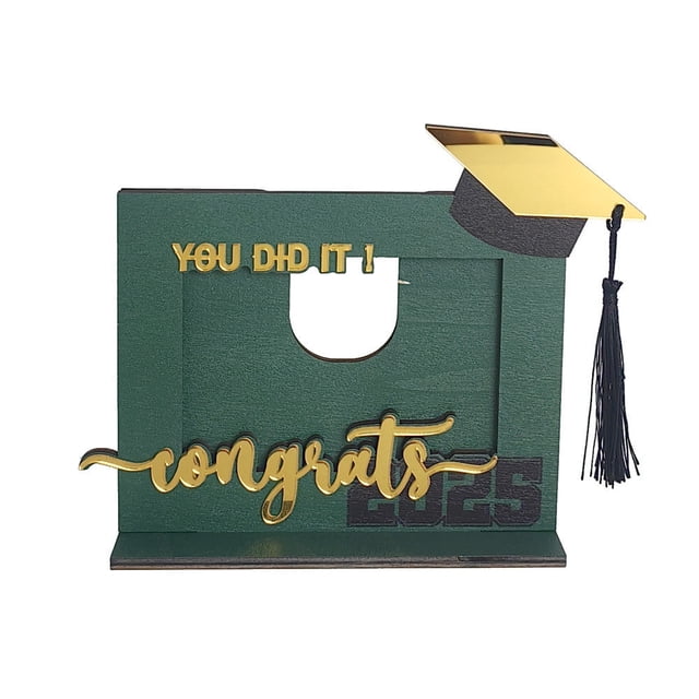 2025 Graduation Season Wooden Tabletop Holiday Decorative Ornament Graduation Season Gift