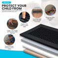 thumbnail image 4 of Floor Register Mesh Keep Ventilation Folding Compact High Toughness Floor Vent Cover, 4 of 4