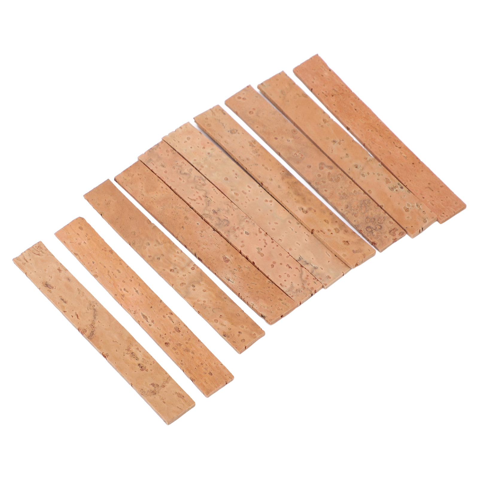 Clarinette Joints Lièges, Coupe Facile 10Pcs Texture Naturelle Douce Cou Feuille de Liège pour Saxophone
