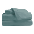 thumbnail image 2 of Comfy Bamboo World Series Ensemble de Draps en Microfibre 4 Pcs, Lit Simple, Sarcelle, 2 of 2