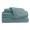 Teal, variant on Comfy Bamboo World Series 90gsm 4pc Microfiber Bedsheets Sheet Set, Twin Size Bed, Dark Grey