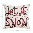 thumbnail image 3 of Taie d'Oreiller de Noël pour Canapé Coussin de Dos, 3 of 8