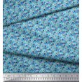 thumbnail image 3 of Soimoi Poly Georgette Fabric Scientific Lab Equipments Education Theme Print Fabric by The Yard 52 Inch Wide, 3 of 3