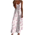thumbnail image 2 of LSLJS Robes d'Été pour Femmes à Imprimé Sans Manches à Col Rond Robe Décontractée, Robe d'Été Robes de Plage d'Été, 2 of 5