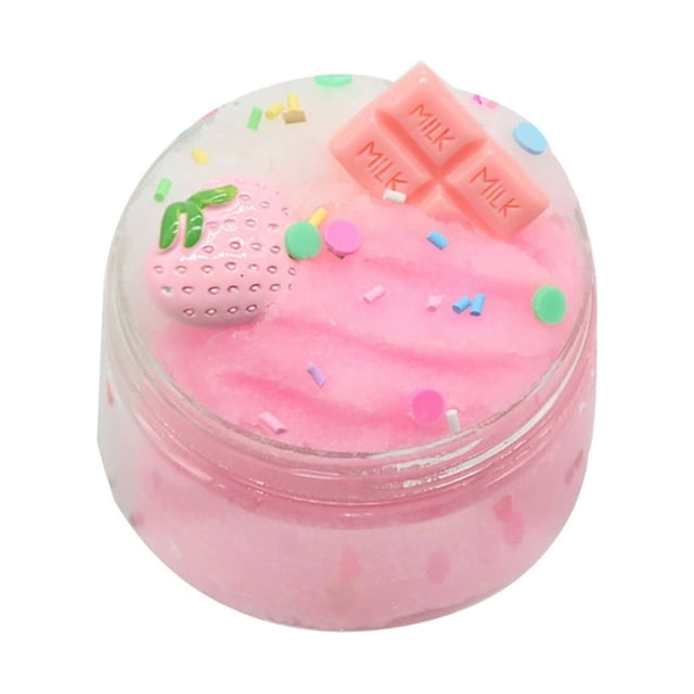 Pâte à Modeler Moelleuse Beignet Chocolat Crème Grattée Pâte Pâte à Modeler Argile Douce Squishies Bricolage Jouet
