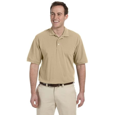 Harriton Men's 5.6 oz. Easy Blendâ„¢ Polo