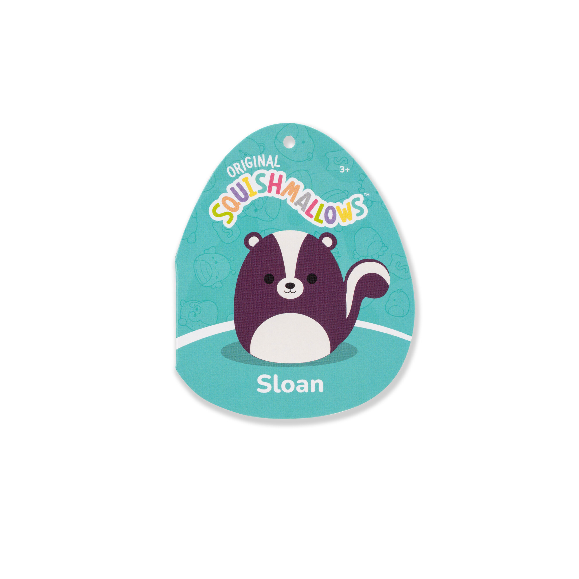 Peluche Squishmallows 14 pouces | Sloan la mouffette violette)