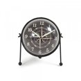 thumbnail image 1 of Zentique PC081 8 x 8 x 8 Po Horloge en Fer Rond&44; Noir et Blanc, 1 of 1