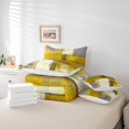 thumbnail image 4 of YST 7-Piece Oil Painting Comforter Set Ombre Gradient Graffiti Abstract Design, Queen – Artistic and Trendy, 4 of 4