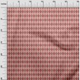 thumbnail image 3 of oneOone Viscose Chiffon Medium Pink Fabric Check Argyle Fabric For Sewing Printed Craft Fabric By The Yard 42 Inch Wide, 3 of 4