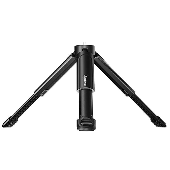 U-Vlog Lite Extendable Tripod with Dual Cold Shoe and Ball Head for Smartphones and DSLR Cameras (Sony, Canon, Nikon)
