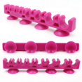 thumbnail image 3 of 15 Holes Toothbrush Towel Makeup Brush Holder Organizer Air Drying Storage Rack, 3 of 9