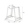 thumbnail image 3 of Amdohai Stainless Steel Cutting Board Holder Chopping Board Stand Rack Kitchen Household Organizer, 3 of 8
