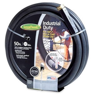 Teknor-Apex 136911 0.62 in. x 50 ft. Green Thumb Rubber Garden Hose