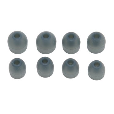 Embouts d'Oreille, 8 Pcs Embouts de Remplacement en Silicone Intégration Transparente