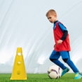 thumbnail image 2 of Ice Cream Cones,23Cm Bucket Football Basketball Training Ice Cream Taper with Hole Multifunctional Obstacle 9 Inches,Ice Cream Cone, 2 of 4