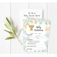 thumbnail image 2 of Inkdotpot Baby Cheetah Jungle Animals Party Supplies Set Of 50 Baby ShowerPrediction Cards For Baby Shower Game, 2 of 5