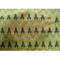 thumbnail image 4 of oneOone Cotton Silk Fabric Chevron & Swirl Ikat Printed Fabric 1 Yard 42 Inch Wide, 4 of 4