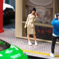 thumbnail image 3 of Character Model Dioramas People Figure Figures Collectible 1/64 Scale Layout for Sand Table Micro Landscape, 3 of 8
