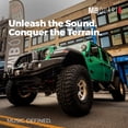 thumbnail image 4 of MB Quart Rear Overhead Soundbar For 07-18 Jeep Wrangler JK, Dual 8" Speakers, 4 of 9