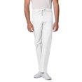 thumbnail image 2 of Adar Uniforms Unisex Natural-Rise Drawstring Tapered Leg Pants Petite, 2 of 6