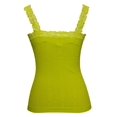 thumbnail image 2 of Camisoles à Bordure en Dentelle pour Femmes - Spring Bud (SUNNY LIME), 2 of 2
