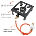 thumbnail image 4 of 8KW Gas Boiling Ring Cast Iron Burner Large LPG Stove, 4 of 8