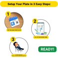 thumbnail image 2 of Facebook Review Plate -1 Pack Adhesive Instant Reviews Signs - QR Code Review plate for Business, Best Customer Feedback Stand, 2 of 5