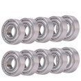 thumbnail image 3 of 10Pcs Roulement Miniature Outils de Roulement en Acier Inoxydable pour le Dispositif de Décélération S698ZZ 19x8x6mm, 3 of 14