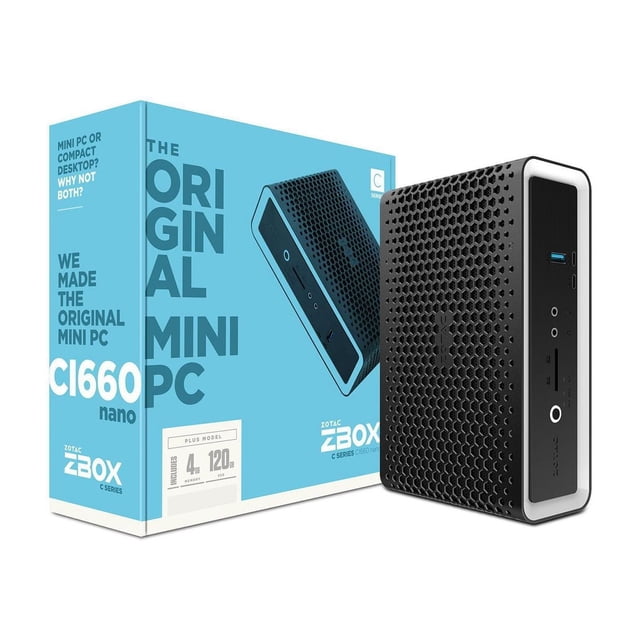 Mini-PC ZBOX MI552U de ZOTAC avec processeur i7-8550U d'Intel à 1,8 GHz