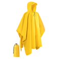 thumbnail image 3 of Xuanheng Poncho de Pluie à Capuche Réutilisable avec Poche Veste à Manches Longues pour Extérieur Jaune, 3 of 8