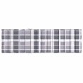 thumbnail image 3 of vidaXL Sun Lounger Cushion Grey Check Pattern 200x60x3cm Oxford Fabric, 3 of 5