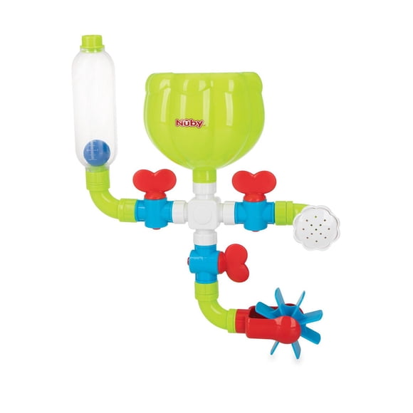 Jouet pour le bain My Wacky Waterworks de Nuby, pour le jeu et l'apprentissage interactif