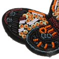 thumbnail image 3 of GUOOL Brodé Papillon Sequin Perles Patchs Appliques Bricolage Craft Orange, 3 of 7