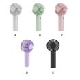 thumbnail image 4 of Baohd Mini Portable Fan With Large Angle Blades For Efficient Air Circulation 7 Blades Are Cooler Aurora Purple, 4 of 6