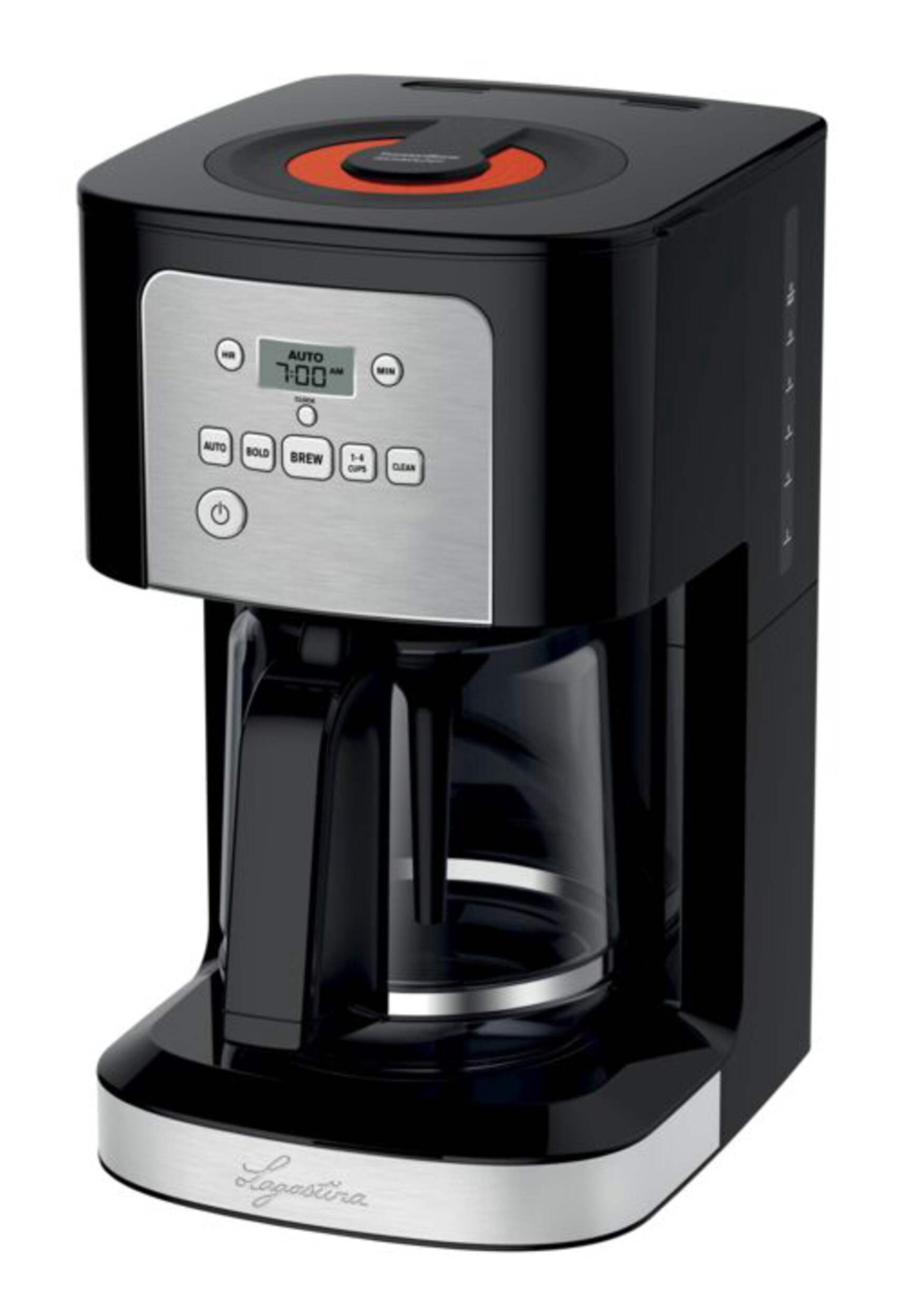Lagostina 12 Cup Prima Programmable Coffee Maker - Black (KM322051)