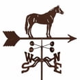 thumbnail image 2 of EZ Vane EZ1504-PT Quarter Horse Weathervane avec Support de Poteau, 2 of 4