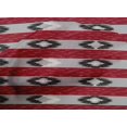 thumbnail image 4 of oneOone Cotton Cambric Fabric Stripe Ikat Decor Fabric Printed BTY 56 Inch Wide, 4 of 4