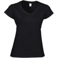 thumbnail image 1 of Gildan Womens Soft V Neck T-Shirt, 1 of 5